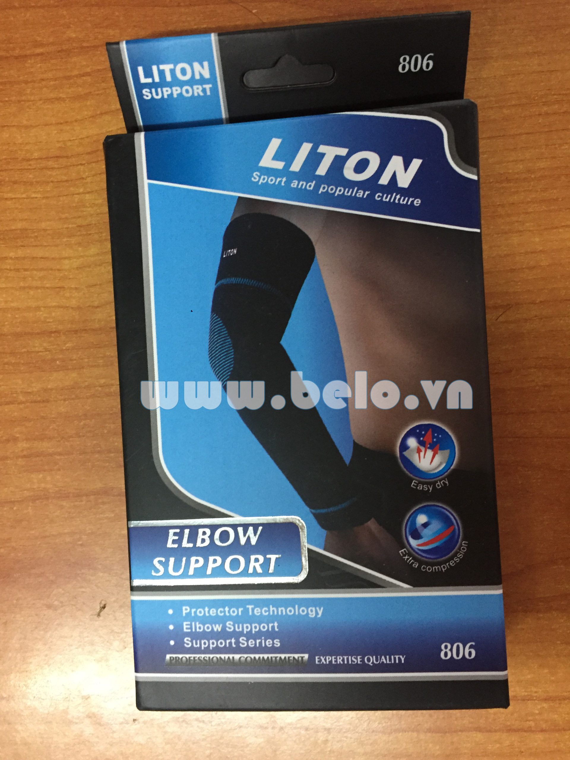 Bảo vệ khủy tay dài bóng chuyền thương hiệu Liton