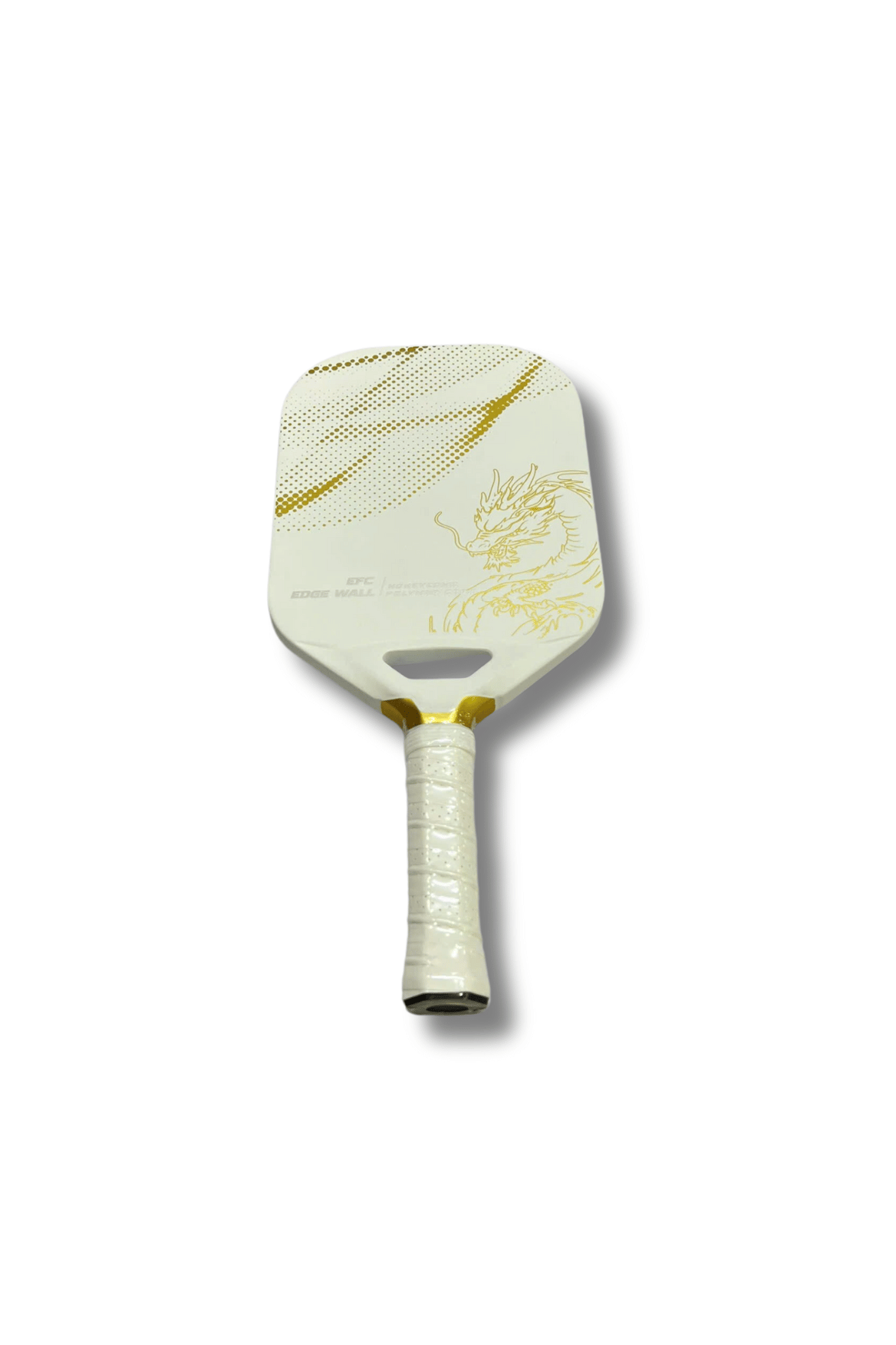 VỢT PICKLEBALL CARBON ÉP LIỀN KHỐI JSRG MÃ 131 (3K) MÀU RỒNG TRẮNG